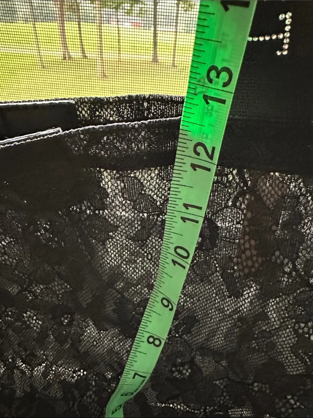 Victoria's Secret Black Lace Tote NWT
